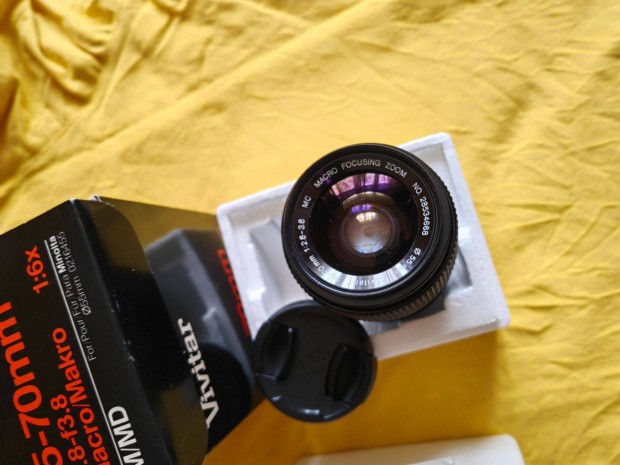 Vivitar Macro Focusing Zoom 35-70/2,8-3,8 MC Minolta (újszerű)