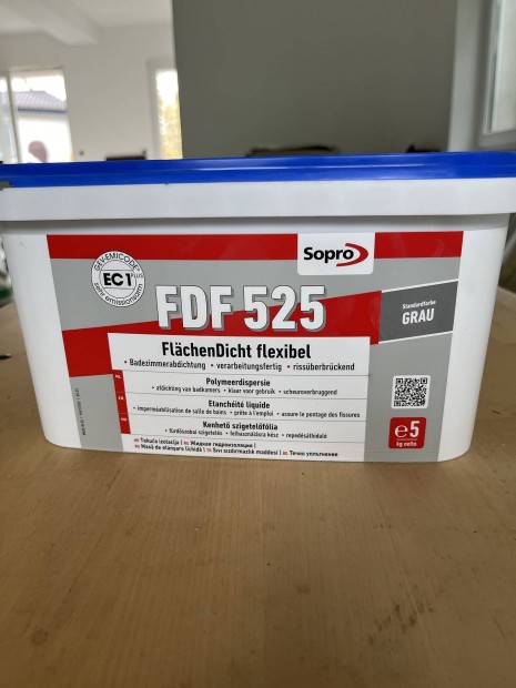 Vz szigetel flia, kb 1,5l, Sopro Fdf 525, kenhet