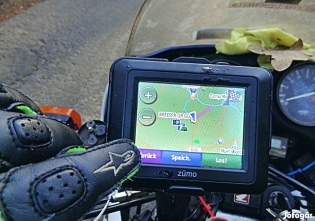 Vzll Garmin Zmo 220 GPS navigci Motor Quad Off-Road 2023 trkp