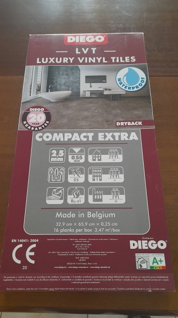 Vízálló padlóburkolat (Lvt Compact Extra)