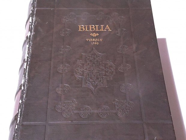 Vizsolyi Biblia reprint kiadás 1981 keménykötésben, a képeken látható