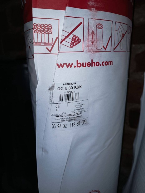 Vízszigetelés Büsscher hoffmann GG E 30 KSK, bitumenes nehézlemez