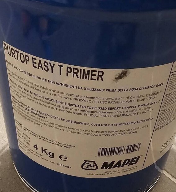 Vzszigetel alapoz Mapei Purtop Easy T Primer kb. 3 kg