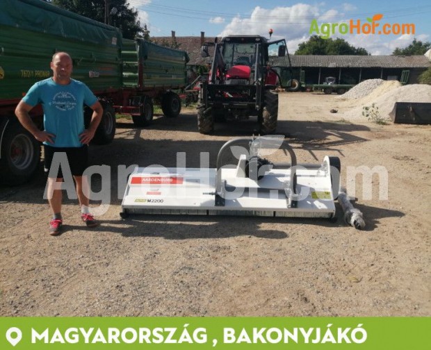 Vízszintes tengelyű szárzúzó, AARDENBURG 125 cm-es vízszintes