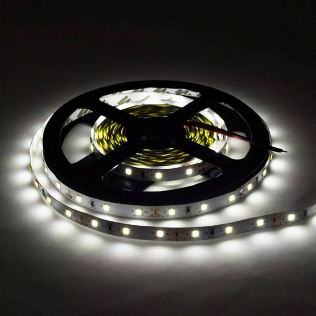 Vled Led szalag (60 led/m, 3528 SMD, hideg fehr, beltri)