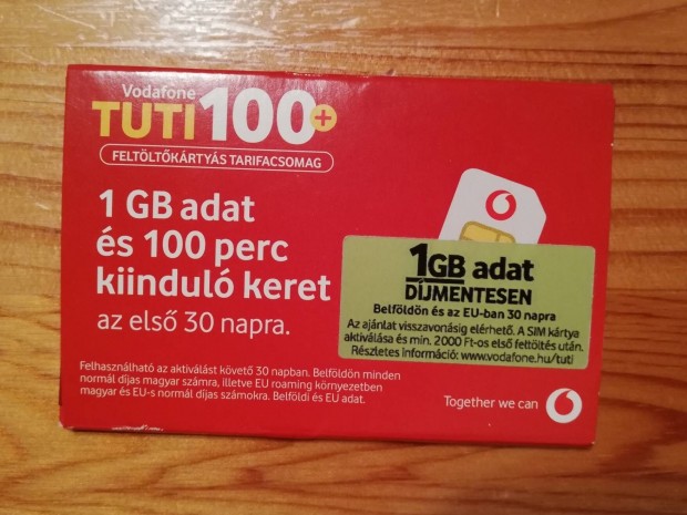 Vodafone SIM krtya 