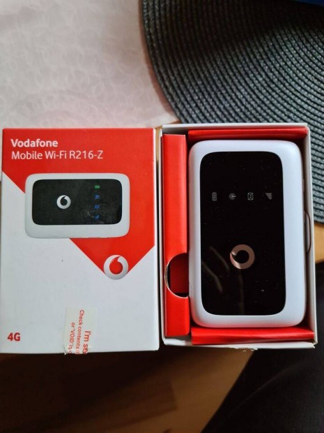 Vodafone ZTE 4G hordozhat zseb mobil wifi router SIM krtys