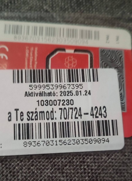 Vodafone jobb szm elad