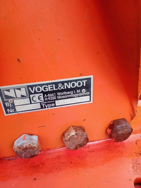 Vogel Noot hármas eke