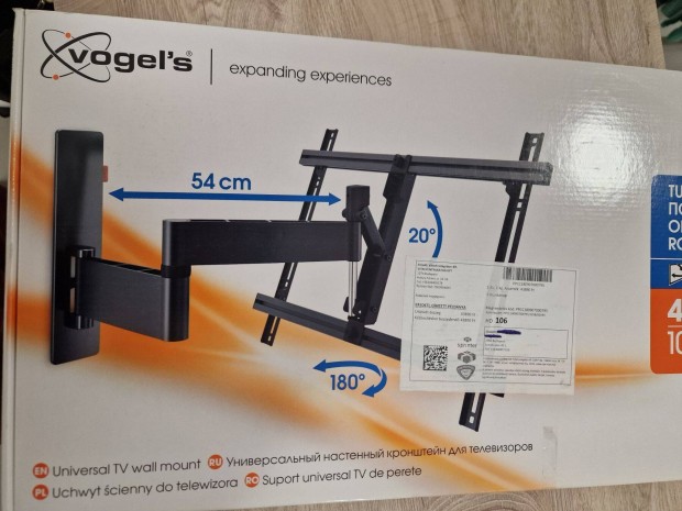 Vogel's W53080 tv tart fali konzol