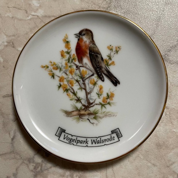 Vogelpark walsrode sznes madaras 4 db porceln tlka gyjti darab