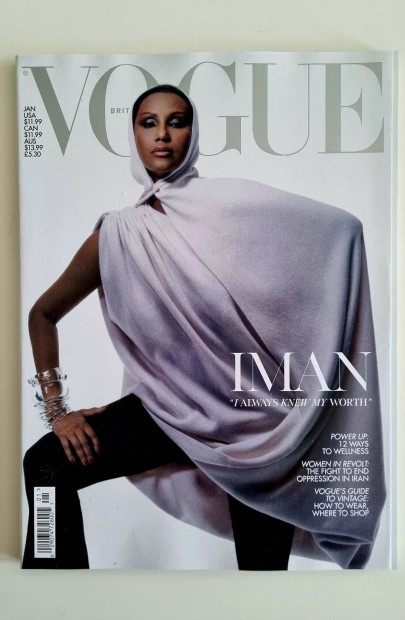 Vogue British 2023/1 Iman