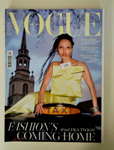 Vogue british magazin 2024/4 FKA Twigs