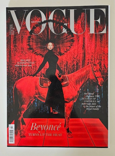 Vogue british magazin Beyonc