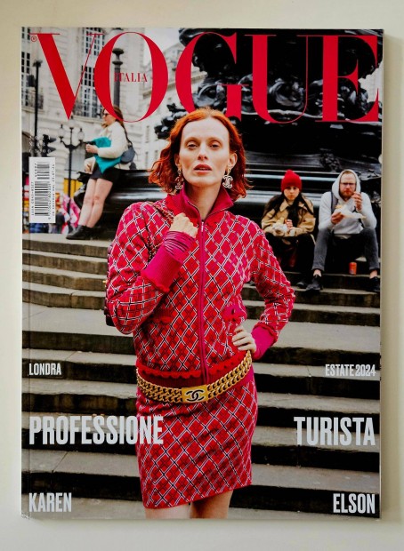 Vogue italian magazin 2024/8 Karen Elson