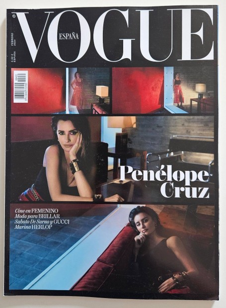Vogue spanyol 2024/2 Penlope Cruz
