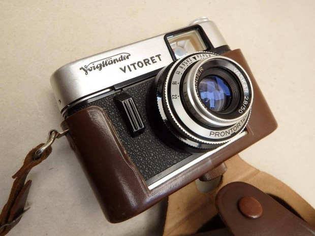 Voigtlander Vitoret Camera Retro Fnykpezgp Rgi Nmet Vaskar 50 MM