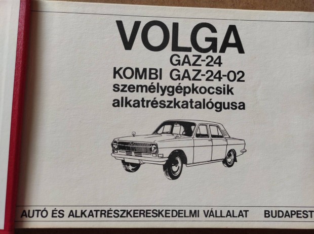 Volga 24 s 24-02 alkatrszkatalgus