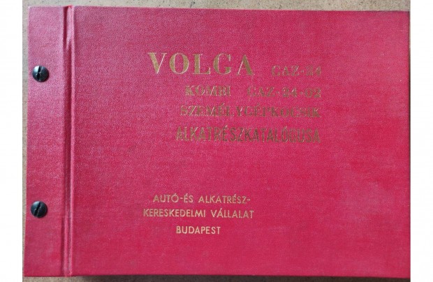 Volga 24 s 24-02 alkatrszkatalgus