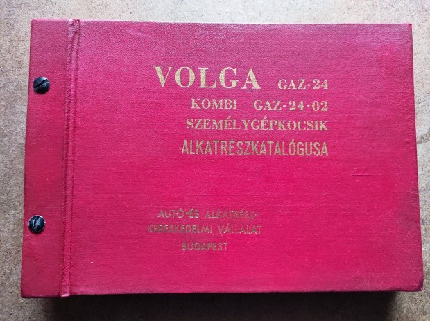 Volga Gaz 24 s kombi alkatrszkatalgus