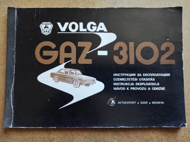 Volga Gaz 3102 kezelsi s zemeltetsi utasts