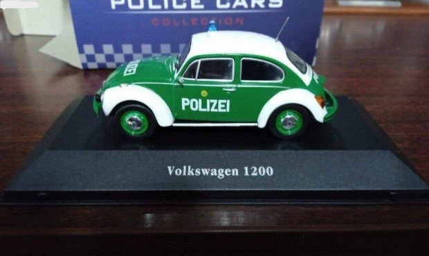 Volkswagen 1200 polizei "Atlas" kisauto modell 1/43 Elad