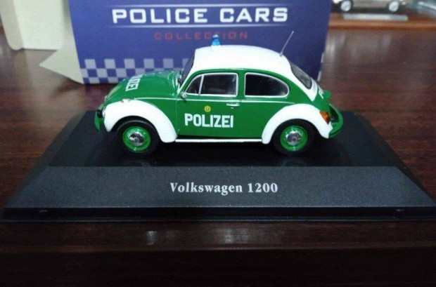 Volkswagen 1200 polizei "Atlas" kisauto modell 1/43 Elad