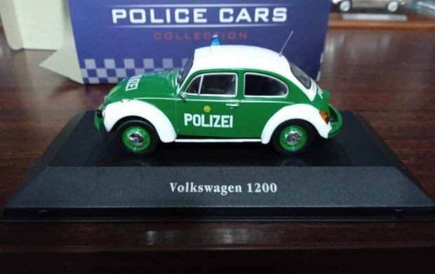 Volkswagen 1200 polizei "Atlas" kisauto modell 1/43 Elad