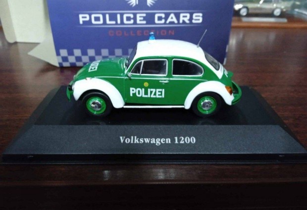 Volkswagen 1200 polizei "Atlas" kisauto modell 1/43 Elad