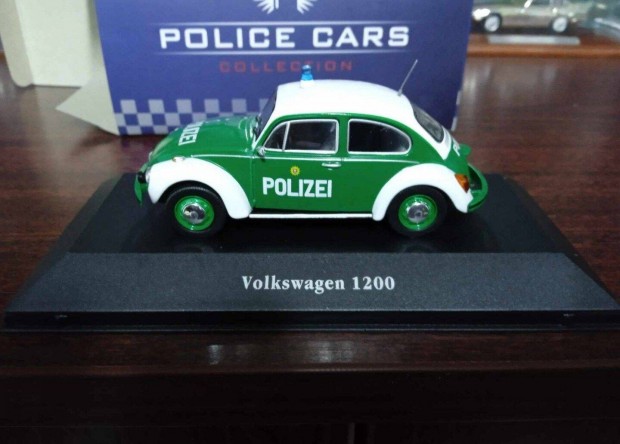 Volkswagen 1200 polizei "Atlas" kisauto modell 1/43 Elad