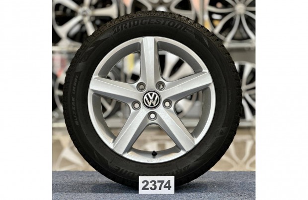 Volkswagen 16 gyári alufelni felni, 5x112, 205/55 gumi, Golf (2374)