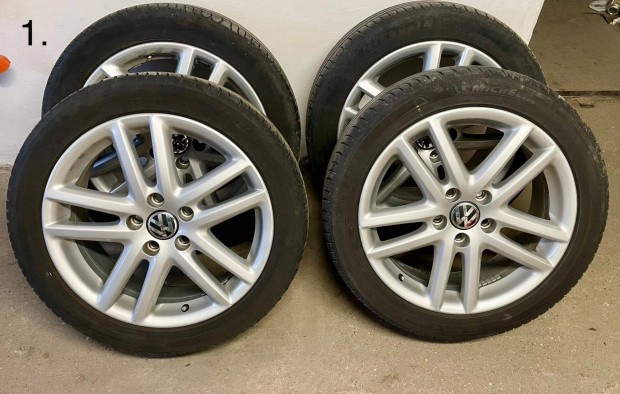 Volkswagen 5x112 R17 gyri alufelni nyrigumival