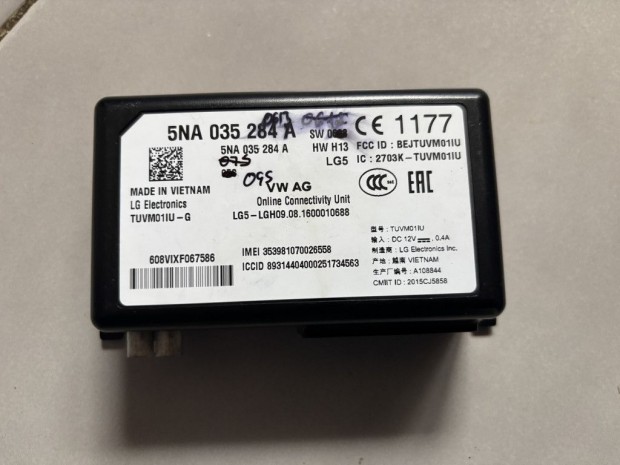 Volkswagen Arteon, Passat B8 online modul 5NA035284A