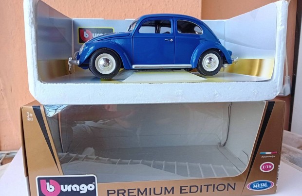 Volkswagen Beetle Burago 1/18 meretarany