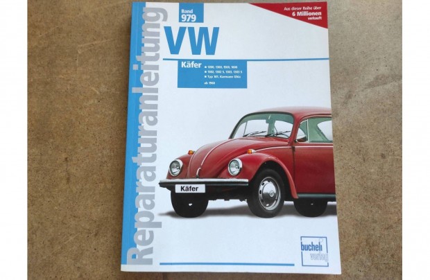 Volkswagen Bogr, Tp.181, Karmann Ghia javtsi karbantartsi knyv