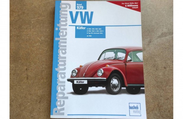 Volkswagen Bogr, Tp.181, Karmann Ghia javtsi karbantartsi knyv