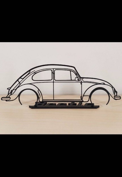 Volkswagen Bogr asztali modell, dekorci