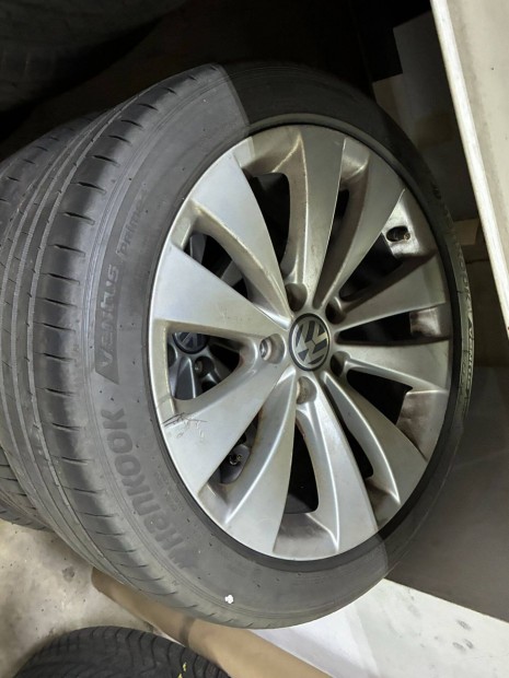 Volkswagen CC Arteon Passat 17 alufelni gyári eredeti nyári gumikkal