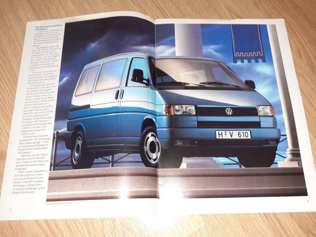 Volkswagen Caravelle prospektus - 1990, nmet nyelv