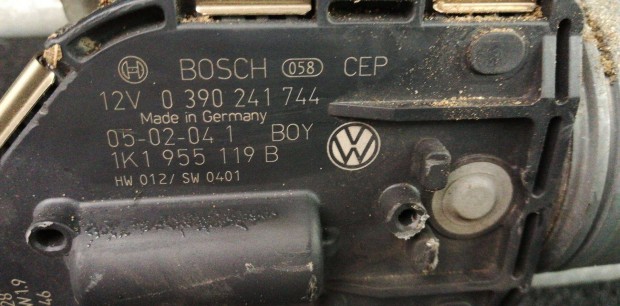 Volkswagen Golf5 els ablaktrl motor+mechanika