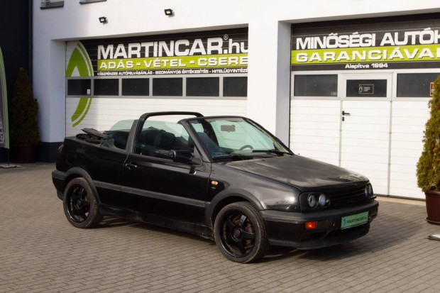 Volkswagen Golf 1.9 TDI Rabbit Cabrio Friss Műs...