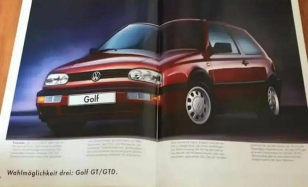 Volkswagen Golf 3 Prospektus 1995 44 Oldal