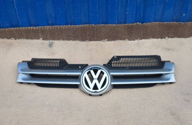 Volkswagen Golf V 5 első lökhárító hűtőrács gyári 1K0853655 ezüst