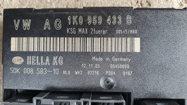 Volkswagen Golf V komfort modul eladó