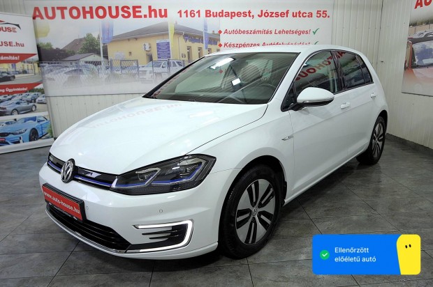 Volkswagen Golf e-Golf Navi! F�t�sz�las Sz�lv�d...