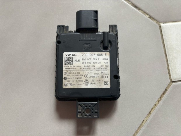 Volkswagen ID.3, Arteon sávváltó asszisztens modul 2Q0907685E