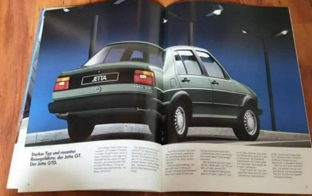 Volkswagen Jetta II Prospektus 1988