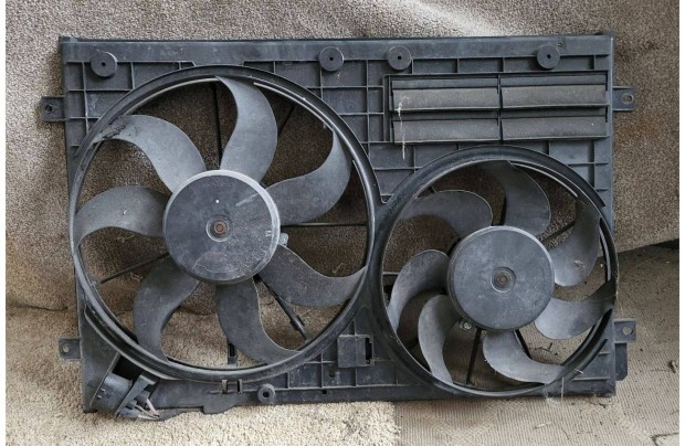Volkswagen Jetta, Golf 5 V, Audi A3 ventiltor + keret 1K0121207AT