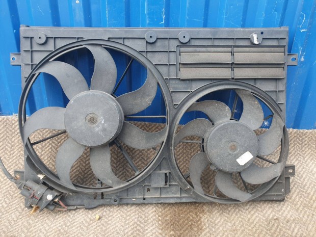 Volkswagen Jetta, Golf 5 V, Audi A3 ventilátor + keret 1K0121207AT