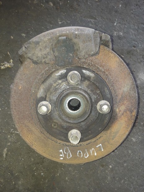 Volkswagen Lupo Bal Első Csonkállvány Kerékaggyal + Féknyereg